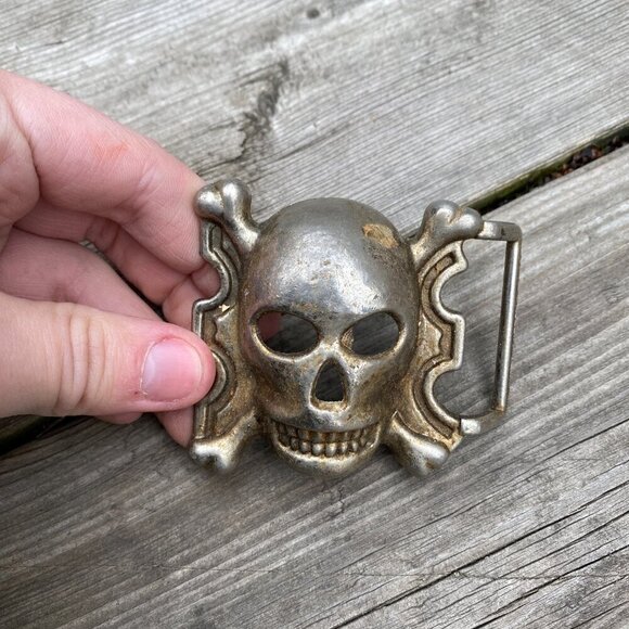 Lot of 5 Vintage 1980s Belt Buckles - Picture 8 of 12